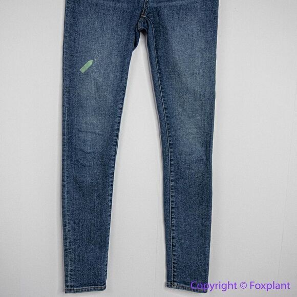 NEW Madewell Tall 9" Mid-Rise Skinny‎ Jeans in Heathfield Wash, 25T - Picture 4 of 16